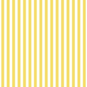 butter yellow vertical stripes .25"