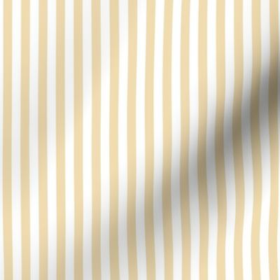 creamy banana vertical stripes .25"