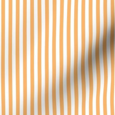 mango orange vertical stripes .25"