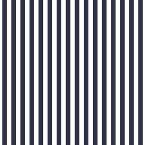 midnight blue vertical stripes .25"