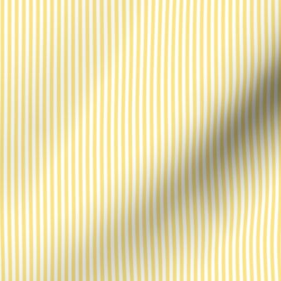 sunshine yellow vertical pinstripes