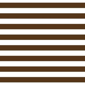 brown stripes 1/2"