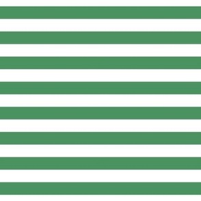kelly green stripes 1/2"