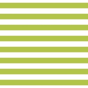 lime green stripes 1/2"