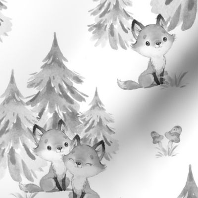 Gray Woodland Fox Nursery