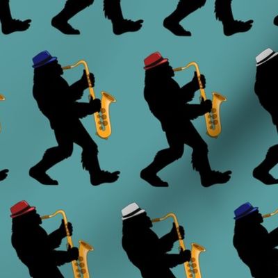 Bigfoot Saxophone SaxSquatch Jazz Night