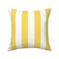 butter yellow vertical 2" stripes LG