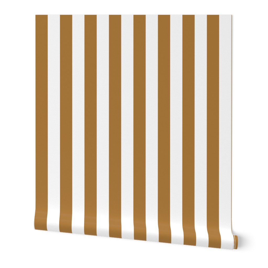 caramel vertical 2" stripes LG