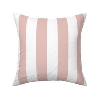 dusty pink vertical 2" stripes LG