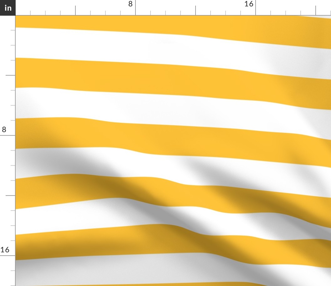 golden yellow 2" stripes LG