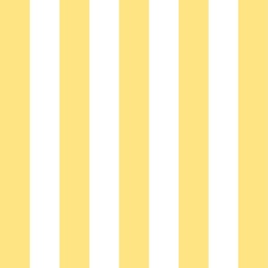 sunshine yellow vertical 2" stripes LG