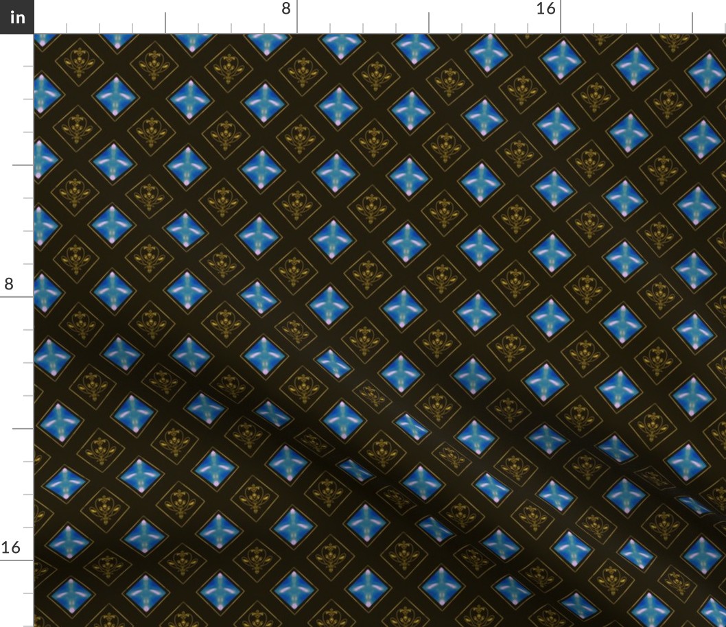 Diamond Pattern vblue (small)