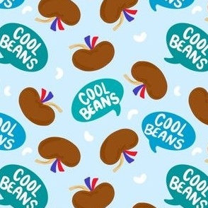 Cool Kidney Beans Blue