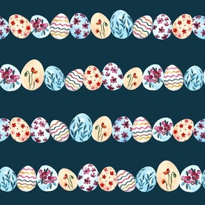 eggs in a row navy