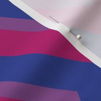 Bisexual Pride Flag Geometric Pattern 