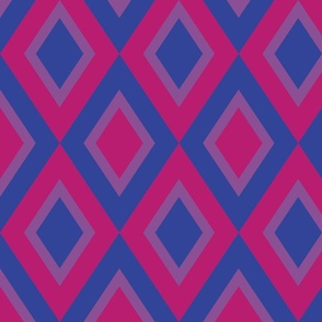 Bisexual Pride Flag Fabric, Wallpaper and Home Decor | Spoonflower