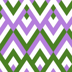 Genderqueer Pride Geometric Pattern 