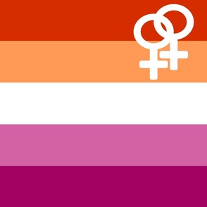Lesbian Pride Flag 