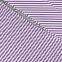amethyst purple ticking stripes