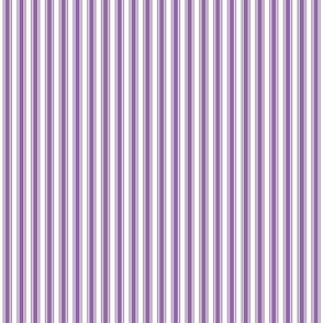 amethyst purple ticking stripes