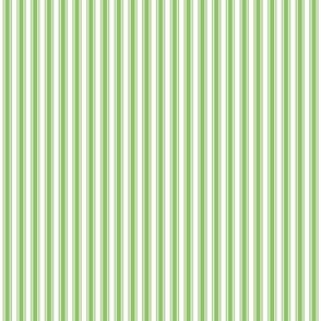 apple green ticking stripes