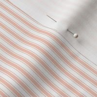 blush ticking stripes