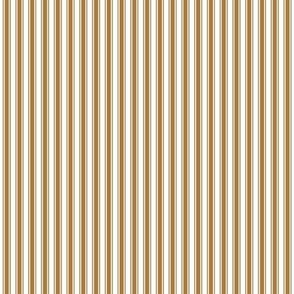 caramel ticking stripes