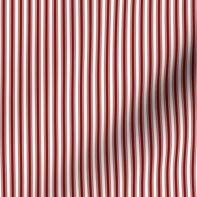 dark red ticking stripes