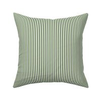 hunter green ticking stripes