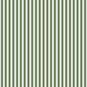 hunter green ticking stripes