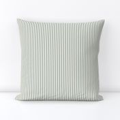 sage green ticking stripes