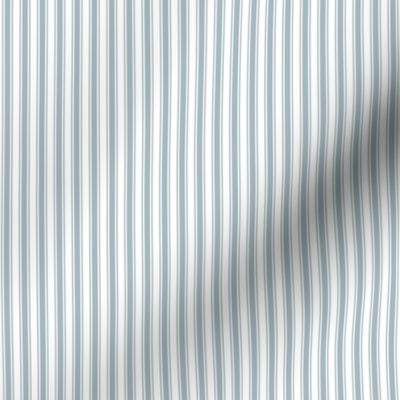 slate blue ticking stripes