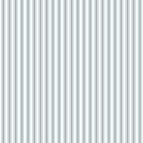 slate blue ticking stripes