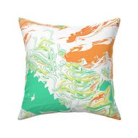 Miami dolphins colors fabric marble