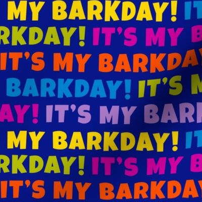 Dog Birthday Barkday