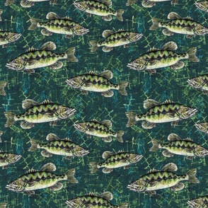 Largemouth Fabric, Wallpaper and Home Decor