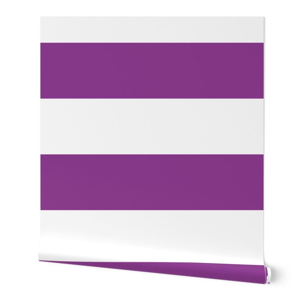 grape purple stripes HUGE 12"