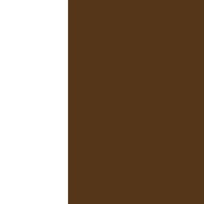 brown vertical stripes HUGE 12"