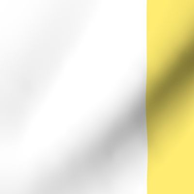 lemon yellow vertical stripes HUGE 12"