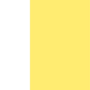 lemon yellow vertical stripes HUGE 12"