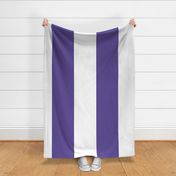 purple vertical stripes HUGE 12"