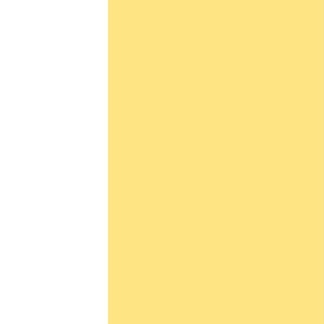 sunshine yellow vertical stripes HUGE 12"