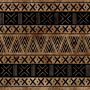 Tan Mudcloth Tribal Bogolan 