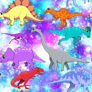 Dino Galaxy Multicolour