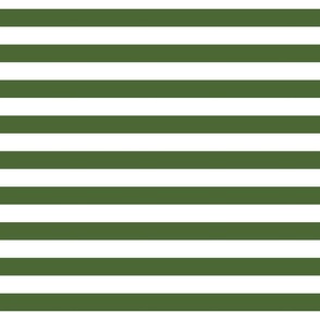 hunter green stripes 1"