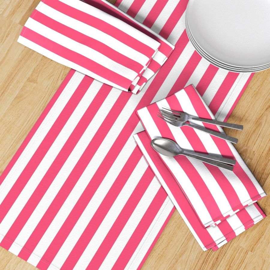 hot pink vertical stripes 1"