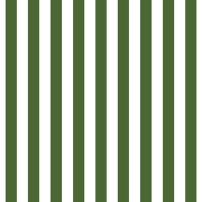 hunter green vertical stripes 1"