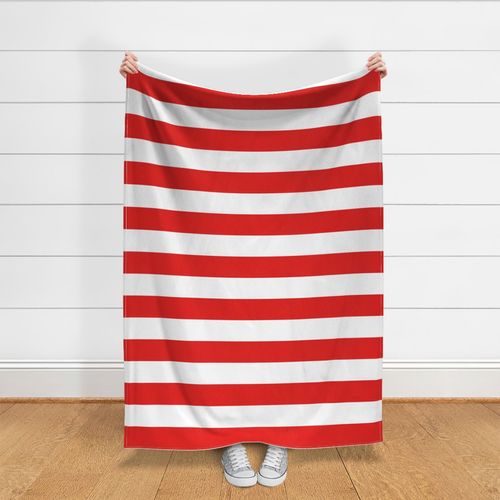 bright red stripes 4"