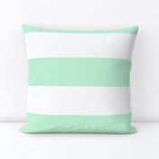 ice mint green stripes 4"