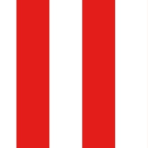 bright red vertical stripes 4"